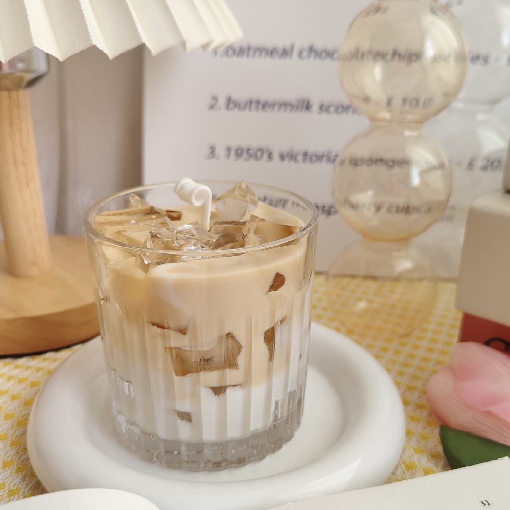 Local Warehouse Fast Deliver Super large cup 500G cappuccino flavored ice latte coffee cup, aromatherapy candle with hand gift, birthday gift, bedroom fragrance, magical coffee enthusiast's must-have, long-lasting burning, full of fragrance